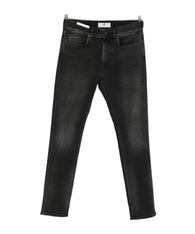 Pt01 Jeans With Belt Loops In Black