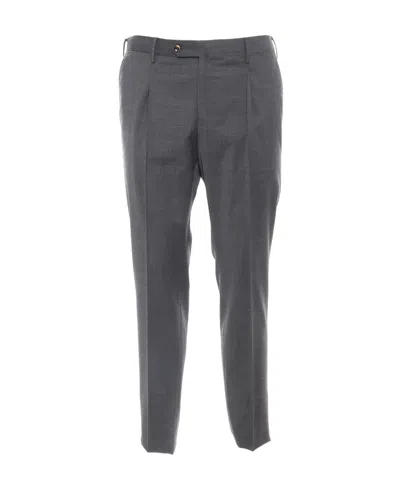 Pt01 Logo Casual Pants In Black