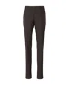 Pt01 Logo Casual Pants In Brown