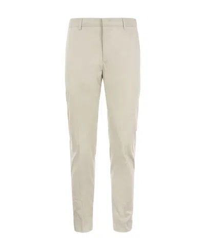 Pt01 Logo Casual Pants In Nude