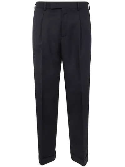 Pt01 Man Fifteen Trousers Clothing In Black