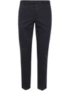 Pt01 Straight-leg Tailored Pants With Clean Finish In Blue