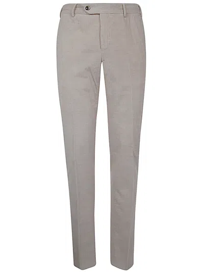 Pt01 Man Trousers Slim Jogger In Brown