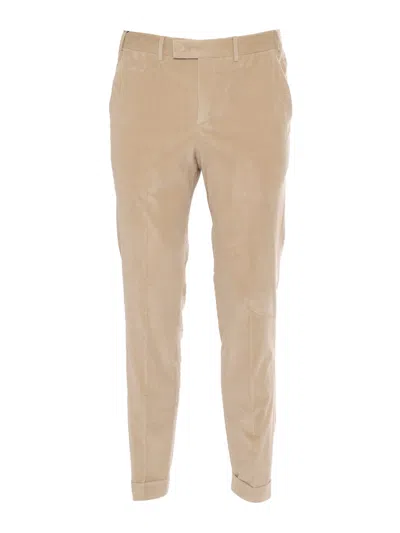 PT01 MASTER, FLAT FRONT, DIAGONAL POCKETS, FLAP BACK POCKETS, TURN-UP