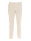 Pt01 Master Flat Front Tailored Pants In Neutral