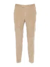 Pt01 Master, Flat Front, Diagonal Pockets, Flap Back Pockets, Turn Up In Neutral