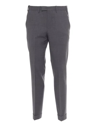PT01 PT01 MASTER, FLAT FRONT, DIAGONAL POCKETS, FLAP BACK POCKETS, TURN UP