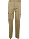 Pt01 Cotton Straight-leg Trousers
