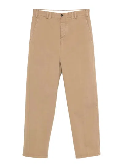 Pt01 Michael Vintage Trousers In Brown