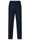 Pt01 Michael Wool Trousers In Blue