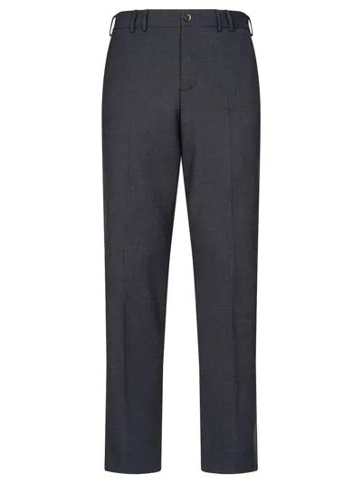 Pt01 Michael Wool Trousers In Blue
