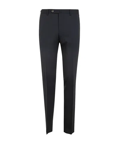 Pt01 Mid-rise Slim-fit Trousers In Black