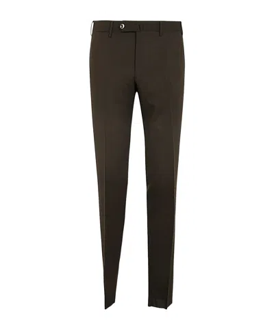 Pt01 Mid-rise Slim-fit Trousers In Black