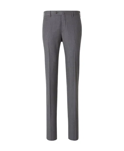 Pt01 Mid-waist Casual Pants In Black
