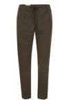 PT01 PT01 OMEGA - TROUSERS WITH TECHNICAL FABRIC