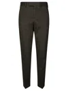 Pt01 Belt Loop Casual Pants In Gray