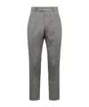 Pt01 Pantaloni Torino Virgin Wool Slacks In Gray