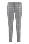 Pt01 Pt Torino New York Virgin Wool Tailored Trousers In Multicolor