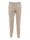Pt01 Belt Loop Casual Pants In Beige
