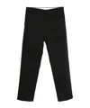 Pt01 Cotton Blend Michael Chino Trousers In Black