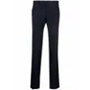 Pt01 Slim-fit Wool Trousers In Blue