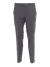 Pt01 Mid-rise Slim-fit Chinos In Gray
