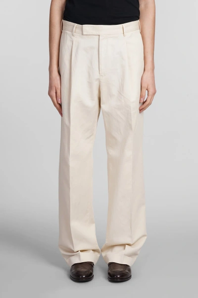 Pt01 Pants In Beige Cotton