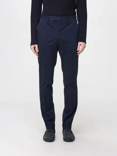 Pt01 Pants  Men Color Blue In Animal Print