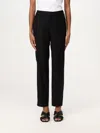 Pt01 Pants  Woman Color Black In Black