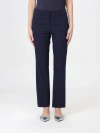 Pt01 Pants  Woman Color Blue In Blue