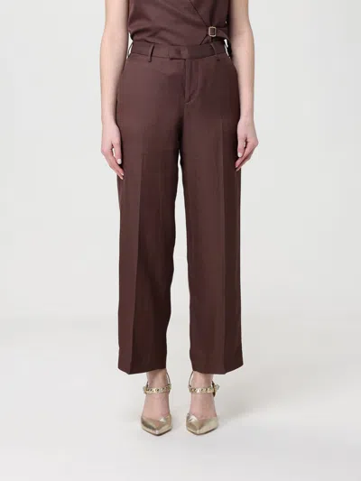 Pt01 Pants Woman  In Brown