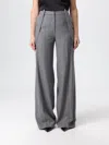 Pt01 Pants  Woman Color Grey In Gray