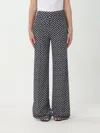 PT01 trousers PT01 WOMAN colour MULTICOLOR,F49088005