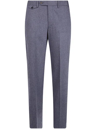 Pt01 Pants Wool Blend "costruzione" In Gray