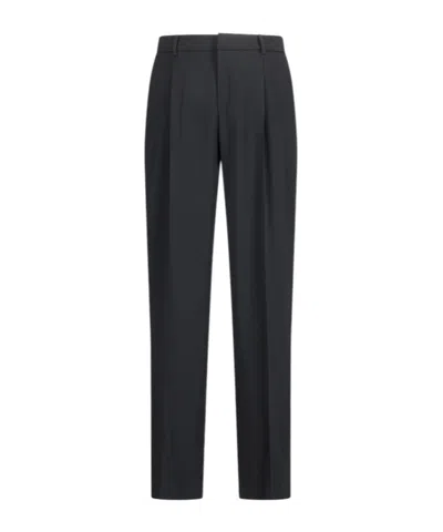 Pt01 Pt Torino Straight-leg Trousers In Blue