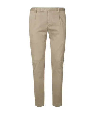 Pt01 Pleated Trousers In Brown