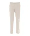 Pt01 Pleated Zipper Casual Pants In Neutral