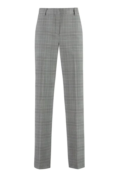 Pt01 Pt Torino Prince-of-wales Checked Trousers In Multi