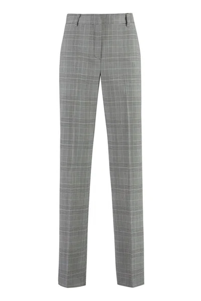 Pt01 Prince-of-wales Checked Trousers In Multicolor