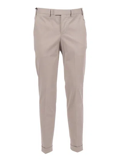 PT01 MASTER, FLAT FRONT, DIAGONAL POCKETS, FLAP BACK POCKETS, TURN-UP