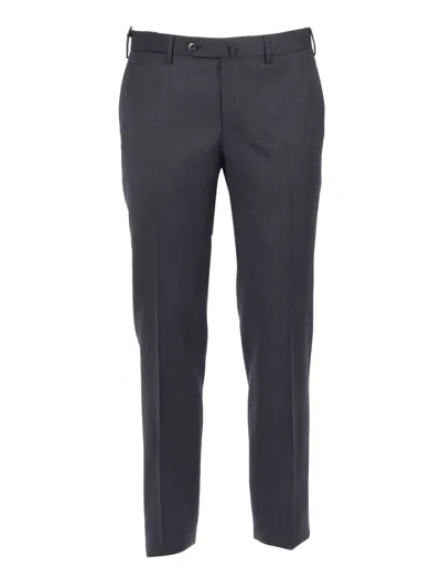 Pt01 Pt 01 Slim, Flat Front, Diagonal Pockets, Unfinished In Black