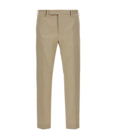 Pt01 Pt Torino Dieci Skinny Fit Pants In Nude