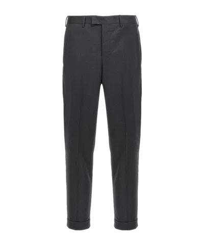Pt01 Pt Torino Mid Rise Master Trousers In Black