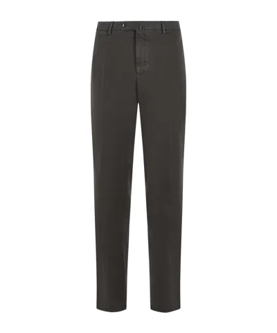 Pt01 Pt Torino Slim Stretch Pants In Black