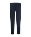 Pt01 Pt Torino Straight Leg Tailored Trousers In Black