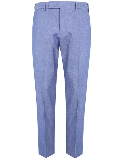 Pt01 "rebel" Regular Fit Trousers In Blue