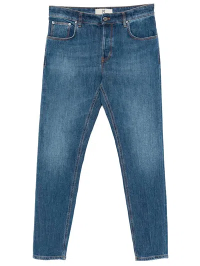 Pt01 Reggae Denim Trousers In Blue