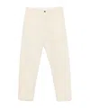 Pt01 Reworked Michael Cotton And Linen Trouser In Neutral