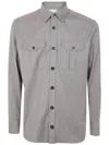 Pt01 Man Safari Shirt Regular Fit Clothing In Beige