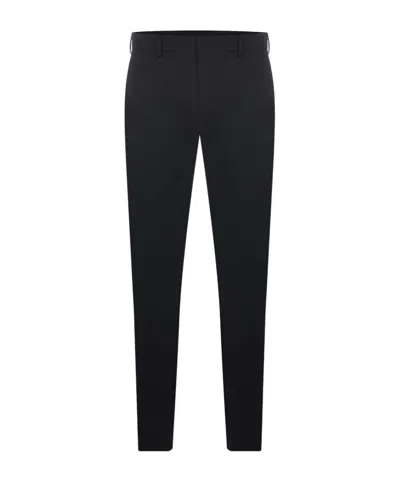 Pt01 Side Pocket Elastic Pants In Black